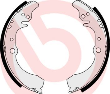 Гальмівні колодки ручника (барабанні) BREMBO S16512 - zapix