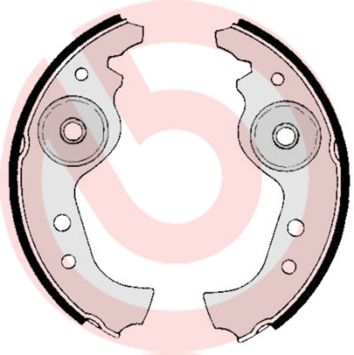 Гальмівні колодки ручника (барабанні) BREMBO S23501 - zapix
