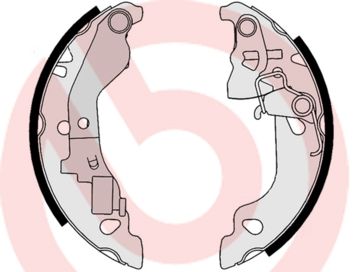 Гальмівні колодки ручника (барабанні) BREMBO S23520 - zapix
