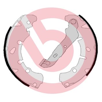 Гальмівні колодки ручника (барабанні) BREMBO S24533 - zapix