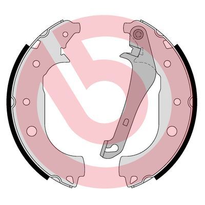 Гальмівні колодки ручника (барабанні) BREMBO S24552 - zapix