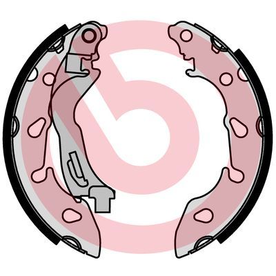 Гальмівні колодки ручника (барабанні) BREMBO S24553 - zapix