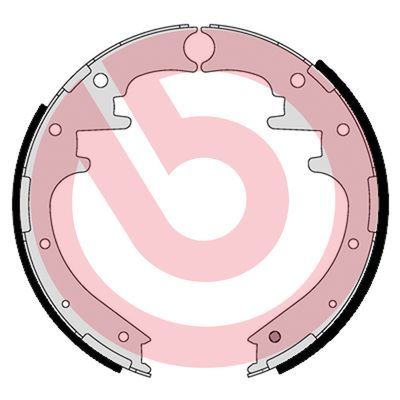 Гальмівні колодки ручника (барабанні) BREMBO S24554 - zapix