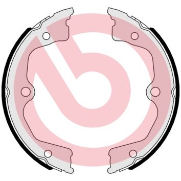 Гальмівні колодки ручника (барабанні) BREMBO S28518 - zapix