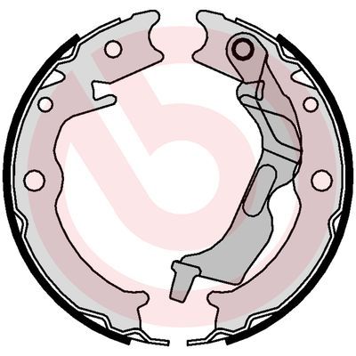 Гальмівні колодки ручника (барабанні) BREMBO S10520 - zapix