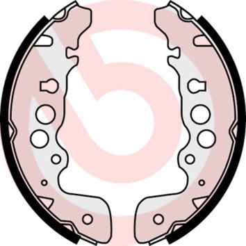Гальмівні колодки ручника (барабанні) BREMBO S79521 - zapix