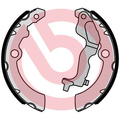 Гальмівні колодки ручника (барабанні) BREMBO S79528 - zapix