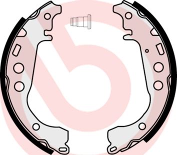 Гальмівні колодки ручника (барабанні) BREMBO S83508 - zapix
