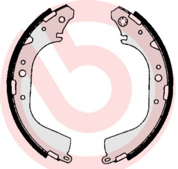 Гальмівні колодки ручника (барабанні) BREMBO S83530 - zapix