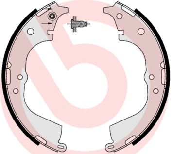 Гальмівні колодки ручника (барабанні) BREMBO S83537 - zapix