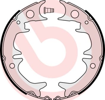 Гальмівні колодки ручника (барабанні) BREMBO S83543 - zapix
