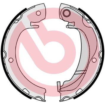 Гальмівні колодки ручника (барабанні) BREMBO S83561 - zapix