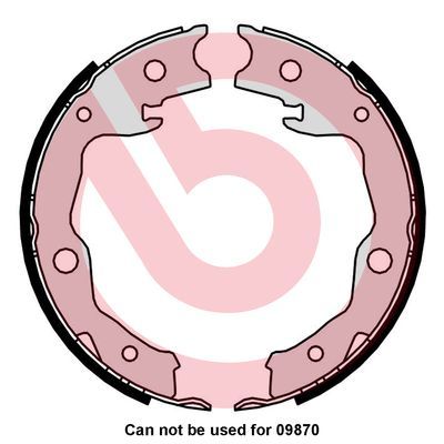 Гальмівні колодки ручника (барабанні) BREMBO S83568 - zapix