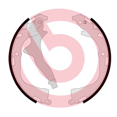 Гальмівні колодки ручника (барабанні) BREMBO S85542 - zapix