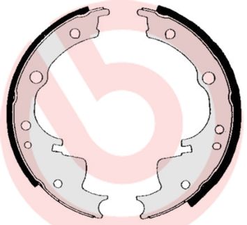 Гальмівні колодки ручника (барабанні) BREMBO SA6501 - zapix