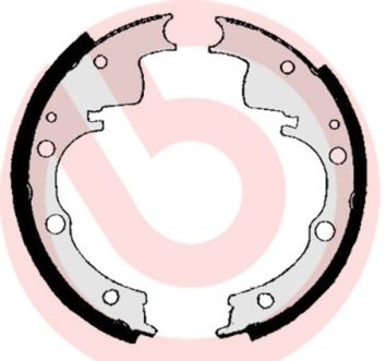 Гальмівні колодки ручника (барабанні) BREMBO SA6502 - zapix