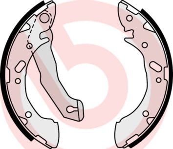 Гальмівні колодки ручника (барабанні) BREMBO S30503 - zapix
