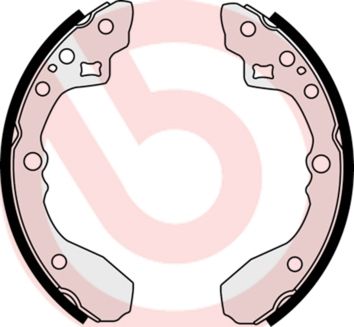 Гальмівні колодки ручника (барабанні) BREMBO S30518 - zapix