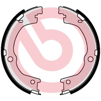 Гальмівні колодки ручника (барабанні) BREMBO S30533 - zapix