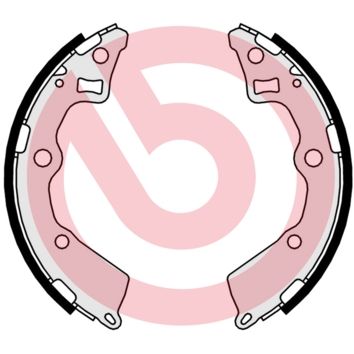 Гальмівні колодки ручника (барабанні) BREMBO S30538 - zapix