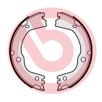 Гальмівні колодки ручника (барабанні) BREMBO S30543 - zapix
