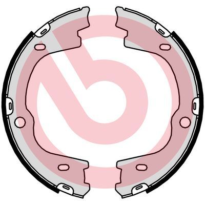 Гальмівні колодки ручника (барабанні) BREMBO S30544 - zapix