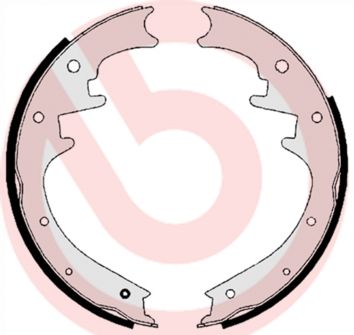 Гальмівні колодки ручника (барабанні) BREMBO S37504 - zapix