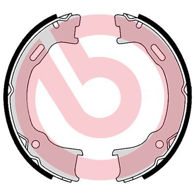 Гальмівні колодки ручника (барабанні) BREMBO S37509 - zapix