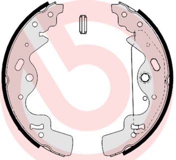 Гальмівні колодки ручника (барабанні) BREMBO S44506 - zapix