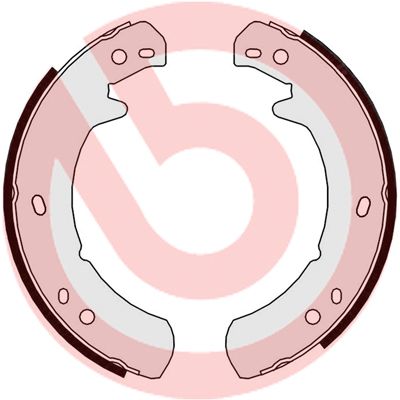 Гальмівні колодки ручника (барабанні) BREMBO S44507 - zapix