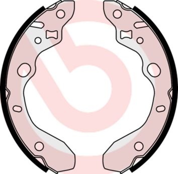 Гальмівні колодки ручника (барабанні) BREMBO S49518 - zapix