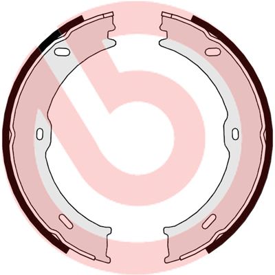 Гальмівні колодки ручника (барабанні) BREMBO S50523 - zapix