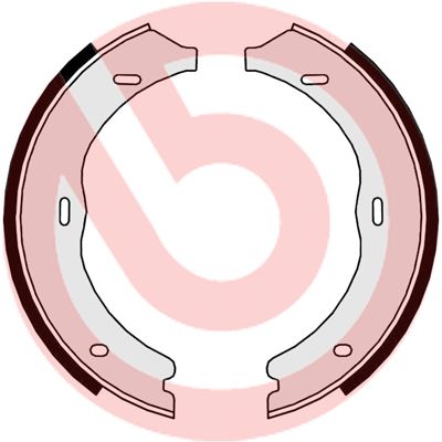 Гальмівні колодки ручника (барабанні) BREMBO S50524 - zapix