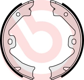Гальмівні колодки ручника (барабанні) BREMBO S52509 - zapix
