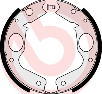 Гальмівні колодки ручника (барабанні) BREMBO S54518 - zapix