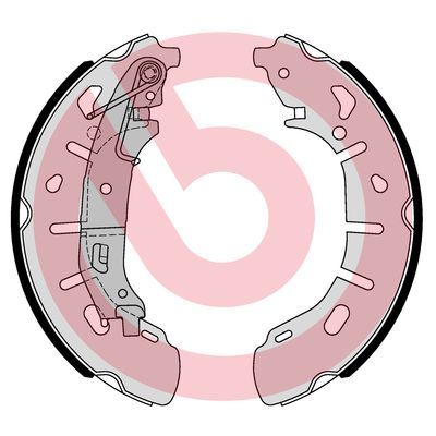 Гальмівні колодки ручника (барабанні) BREMBO S59531 - zapix