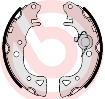 Гальмівні колодки ручника (барабанні) BREMBO S61516 - zapix