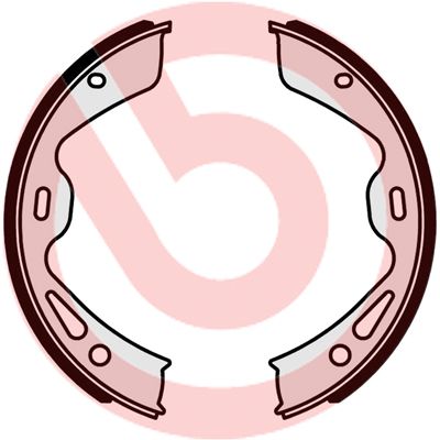 Гальмівні колодки ручника (барабанні) BREMBO S65504 - zapix