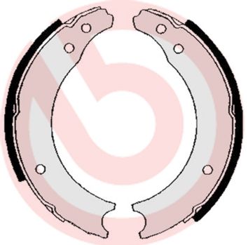 Гальмівні колодки ручника (барабанні) BREMBO S68502 - zapix