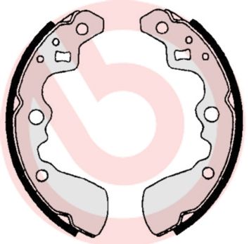 Гальмівні колодки ручника (барабанні) BREMBO S79501 - zapix