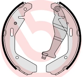 Гальмівні колодки ручника (барабанні) BREMBO S79502 - zapix