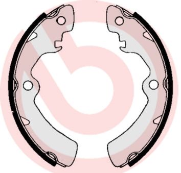 Гальмівні колодки ручника (барабанні) BREMBO S79503 - zapix