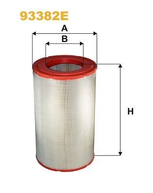 Повітряний фільтр WIX FILTERS 93382E - zapix