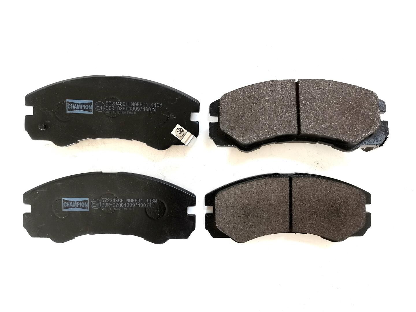Гальмівні колодки дискові CHAMPION 572348CH - zapix