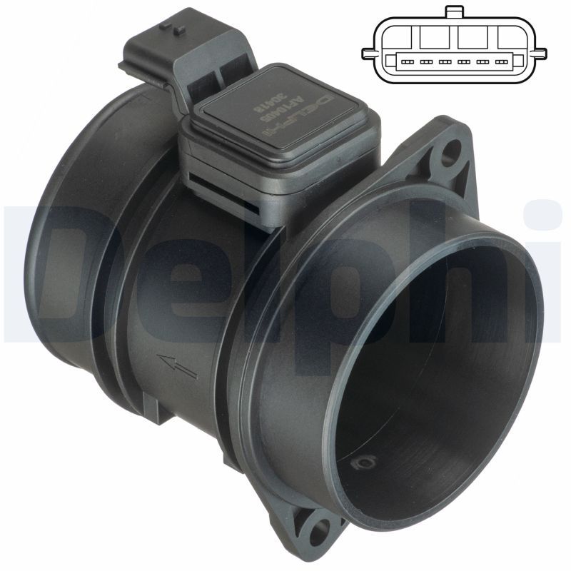 Витратомір повітря DELPHI AF1040512B1 - zapix