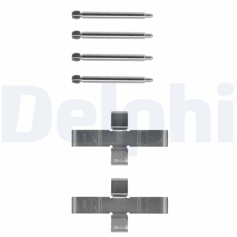 Приладдя / деталі гальмівних колодок DELPHI LX0047 - zapix