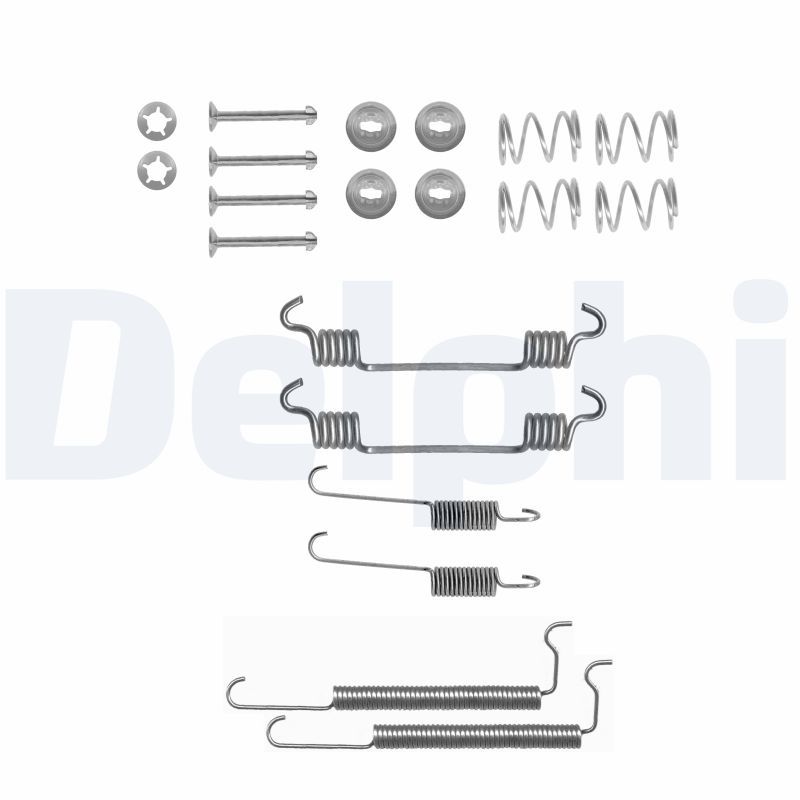 Монтажний комплект барабанних гальмівних колодок DELPHI LY1133 - zapix