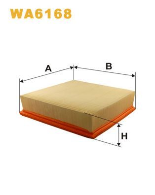 Повітряний фільтр WIX FILTERS WA6168 - zapix