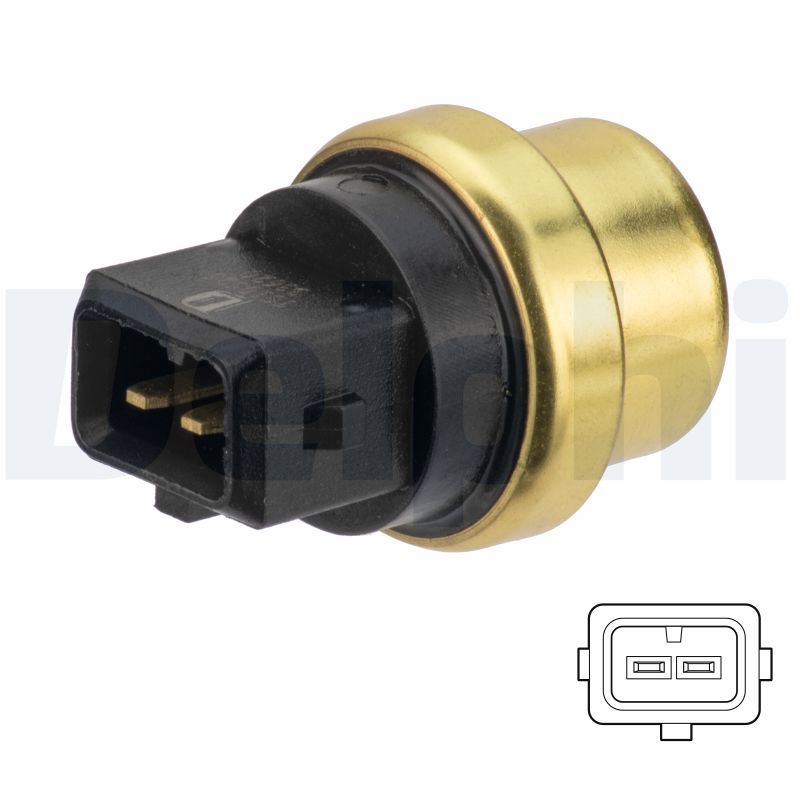 Датчик вмикання вентилятора DELPHI TS10525 - zapix