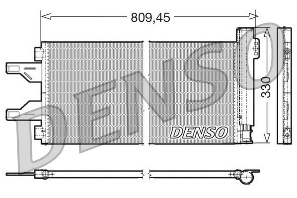 Радіатор кондиціонера DENSO DCN07050 - zapix